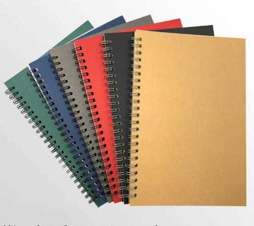 Basics College Ruled Multicolor Large Dot Grid Wire Bound Spiral Notebook Yes