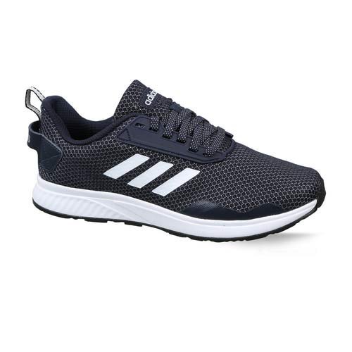 Black And White Color 3 Stripes Design Adidas Mens Shoes With Rubber ...