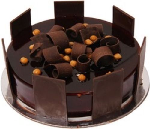 Fresh Chocolate Cake In Brown Shade Yummy And Creamy 