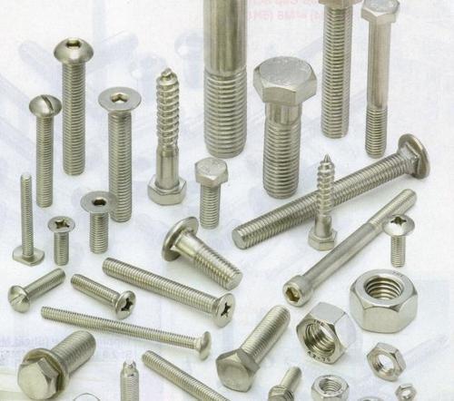 Indian Nickel Alloy Fastener With Size M6-M100 And Silver Finish, Rust Resistant Grade: A