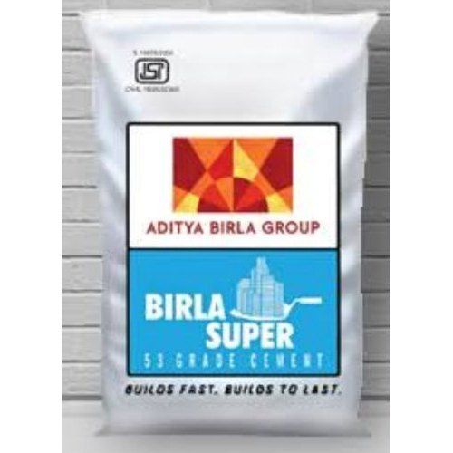 OPC 53 Grade Birla Super Cement For Contruction Use With Extra Rapid Hardening