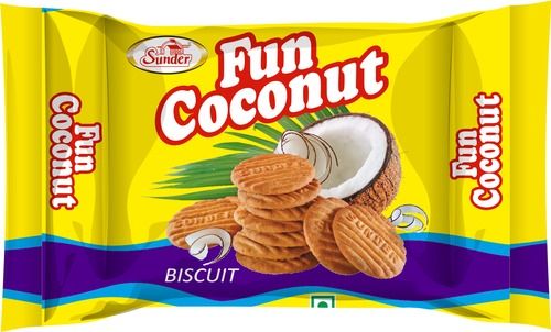 Rich In Taste Sweet And Delicious Crispy Sunder Fun Coconut Biscuits