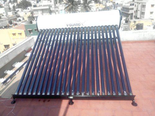 Blue Wall Mounted Heavy Duty And Long Durable Stainless Steel Solar Water Heater