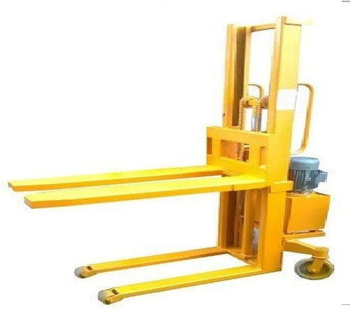 Yellow Finish Hydraulic Lifter With 1000kg Load Capacity And Excellent Working Condition