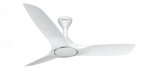 White Rust And Moisture Proof 1250 Mm Havells Celing Fan With Special Finish