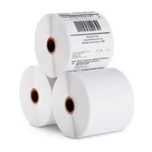 3mm White Paper Non Adhesive Sticker Thermal Labels