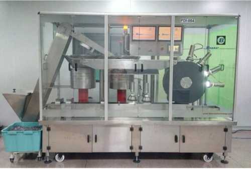 Automatic Glass Vial Sorting Machine, Capacity 15,000 Piece/Hour, Silver Color