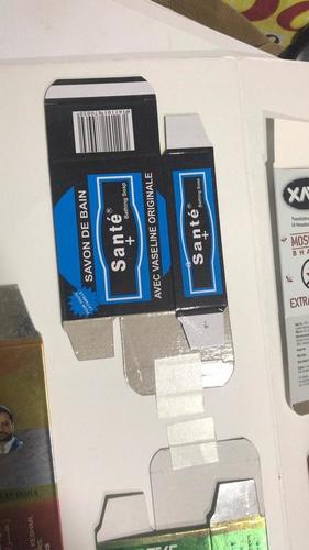 भंडारण के लिए सफेद अच्छी गुणवत्ता और बड़ा पारभासी सैंटे बाथिंग साबुन पैकेट