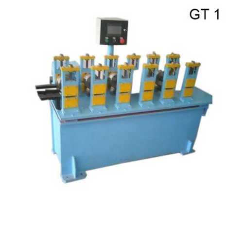 Semi-Automatic Gt 1 Roll Forming Machine, 2 H.P. Motor Capacity, Blue And Yellow Color