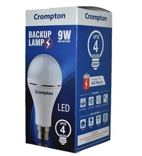 White High Performance Aluminum Cool Daylight 9Watt Led Bulb For Home, Hotel, Office