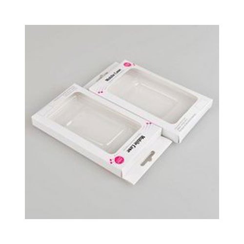 High Quality And Large Size Universal Light Weight Mobile Case For All Phones - Cardboard 10x5 cm White | Lightweight Soft Interior Sound Access Universal Fit