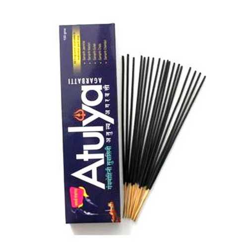 Straight Incense Agarbatti Stick 9 Inches Stick Length For Aromatic Usage, Black Color