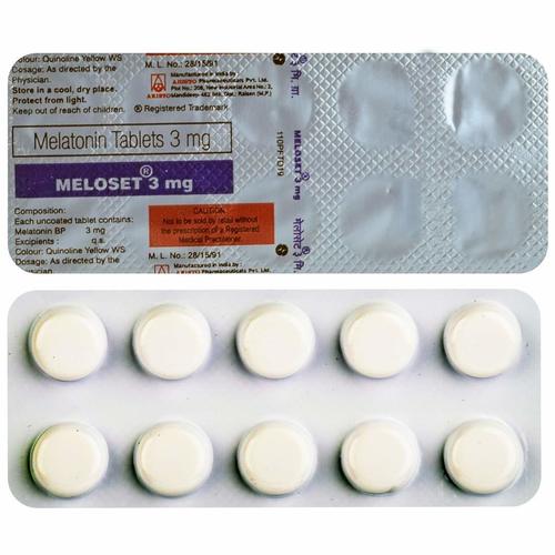 Melatonin Meloset 3Mg Tablets General Medicines