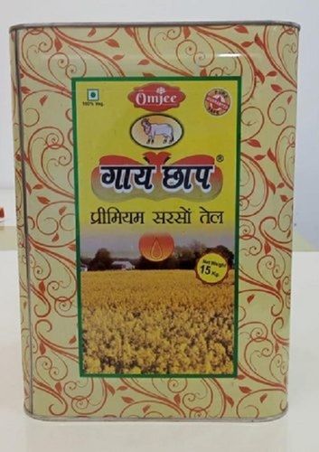 Organic Pure Natural No Added Preservative Rich In Vitamin Gai Chhap Mustard Oil