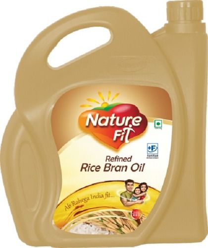 Organic No Added Preservatives Rich Aroma Nature Fit Rice Bran Refined Oil For Cooking