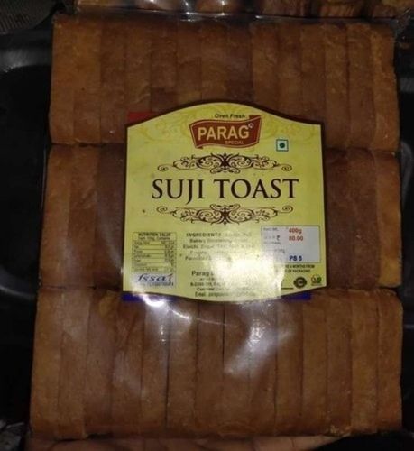 Pack Of 100 Grams Rusk Fresh And Crunchy Parag Suji Toast