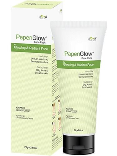 Papen Glow Face Pack Papaya Extract For Bright Face Oily Skin Ingredients: Herbal