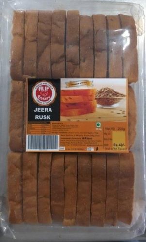 Rich In Taste Fresh And Crunchy Alif Jeera Toast Rusk 