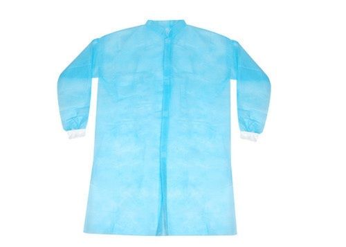 Sky Blue And Plain Surgical Non Woven Gown Protect Skin From Infection And Moisture During Surgery Grade: Medical