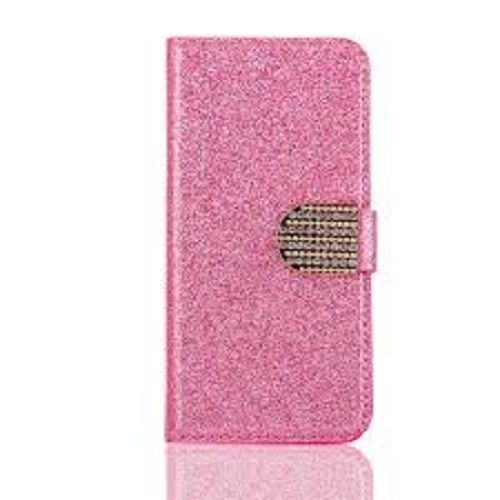 Stylish Sturdy Grip Off Long Durable And Light Weighted Baby Pink Mobile Cover Design: Bar