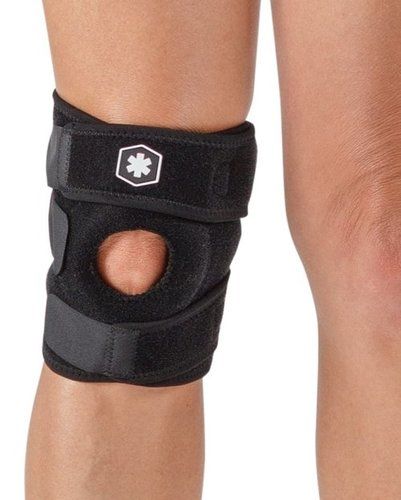 Surgical Short Black Knee Brace Used In Hospital And Clinic