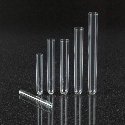 Plain Tara Cylindrical Transparent Scientific Borosilicate Glass Tubes 50Ml