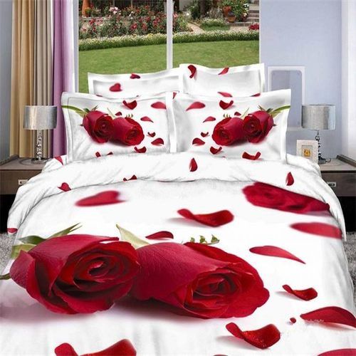 Textured Single Bedsheet For Home And Hotel(Machine Made And Shrink Resistant)