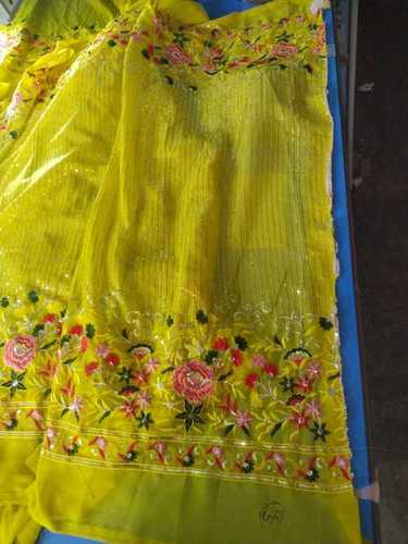 Thread Work Sarees