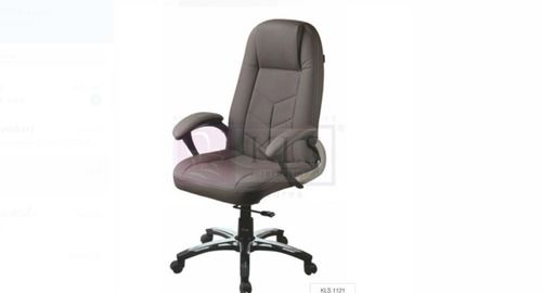 Brown Comfortable And Designer High Back Black Executive Swivel Chair For Office