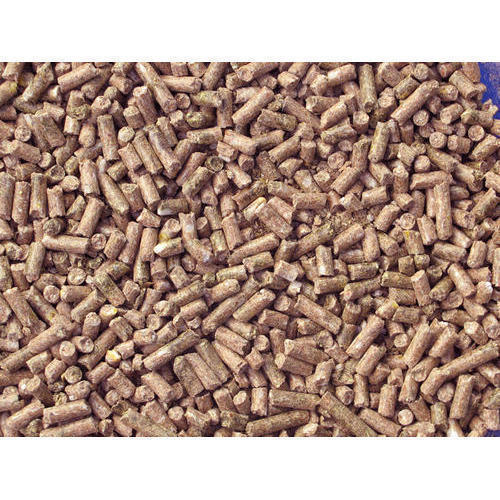 Dry Brown Cattle Feed Pellets, Helps Improve The Health And Productivity Of Cattle