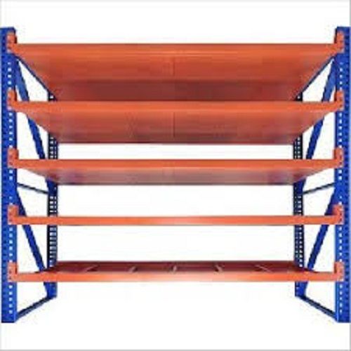 Durable Long Lasting Strong Solid Larger Safe Orange And Blue Steel Racks