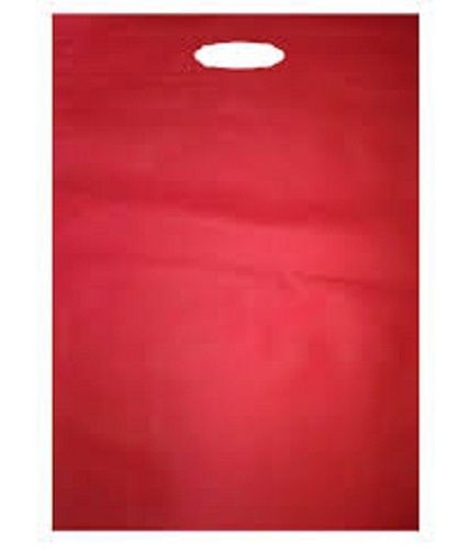 Environment Friendly Reusable Lightweight Maroon D-cut Non Woven Carry Bag