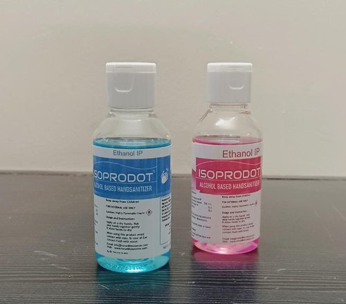 पूरी तरह से स्वच्छ नॉन स्टिकी और अल्कोहल आधारित आइसोप्रोडॉट हैंड सैनिटाइज़र, 100 मिलीलीटर आयु समूह: सभी उम्र के लिए उपयुक्त