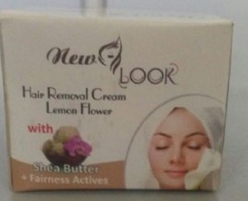 New Look Hair Removal Cream Lemon Flower With Shea Butter Fairness Actives Shelf Life: 6 - 12 Months