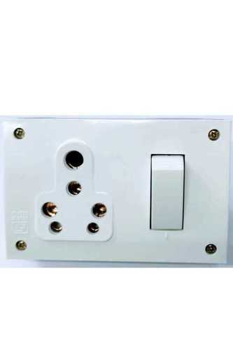 Long Life Reliable Durable Strong Solid White Pvc Modular Electric Switch Board Application: Home Appliances