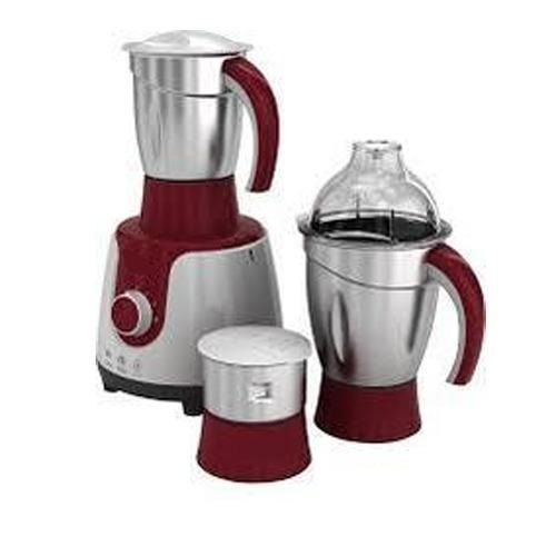 Long Term Service Powerful Motor Red And White Stainless Steel Mixer Grinder