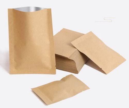 Automatic Non Bacterial Freshness Preservation Light Weight Kraft Paper Pouch