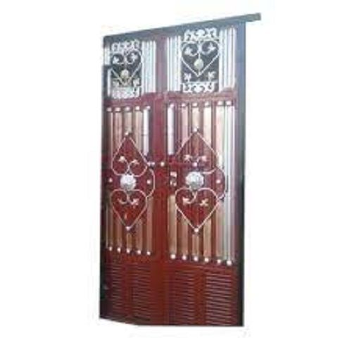 Rust-resistant Strong Solid Long Lasting Fancy Highly Durable Wrought Iron Door