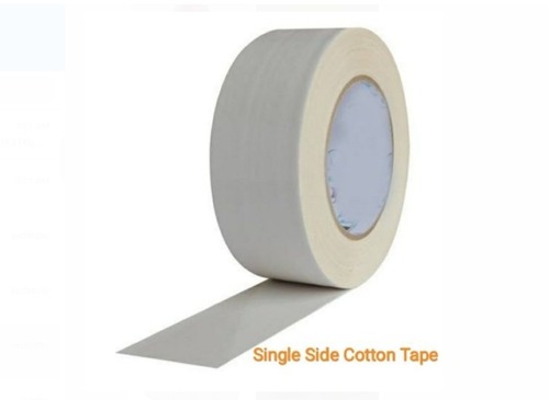 Single Side White Water Proof Cotton Cloth Tape For Cable Bundling And Textile Screen Printing Thickness: 3 Millimeter (Mm)