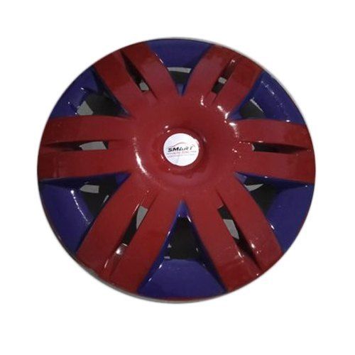 15 Inch, Round Shape Red And Blue Plastic Body Wheel Cover Vehicle Type: Car