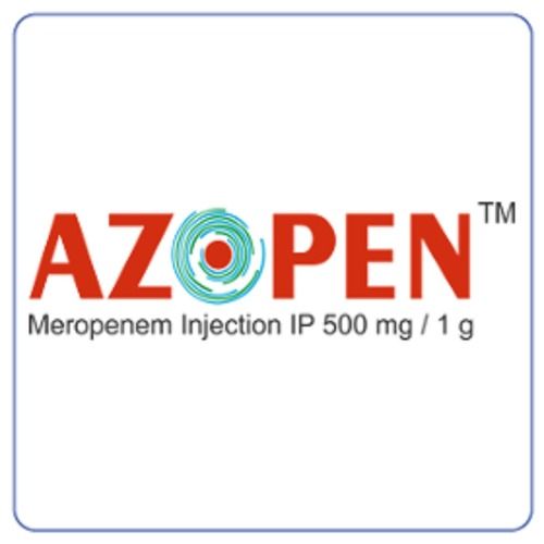 Azopen Meropenem 0.5/1 GM Injection