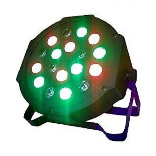 Black Led Par Light With 18 Led Colorful Light For Decoration Uses Input Voltage: 110-240 Volt (V)