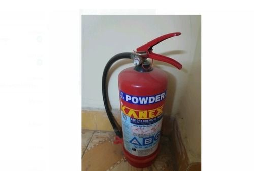 Capacity 4 Kg Round Shape Mild Steel Chemical Powder Fire Extinguisher