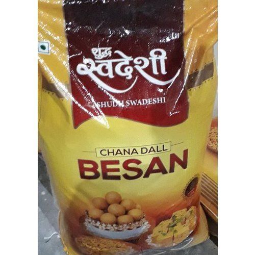 No Preservatives And No Trans Fats Yellow Shudh Swadeshi Chana Dal Besan Fat Content (%): 3.8 Percentage ( % )