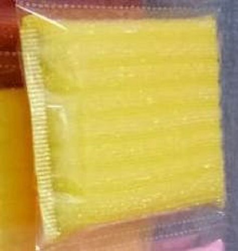 Long Lasting Comfortable Grip Biodegradable Yellow Plastic Bath Scrubber