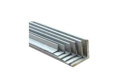 Grey  Long Life Durable And Rust Proof Mild Steel L Shape Angle Bar For Constructions