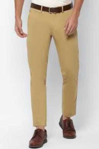 Buy USQUARE Men Slim Fit Beige Formal Trousers  Formal Pants for Office  Party and Casual Wear Size 28 at Amazonin