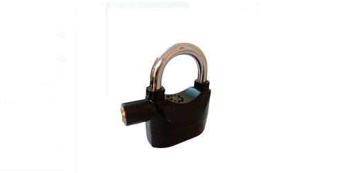 Portable Security Electronic Touch Black Siren Alarm Lock