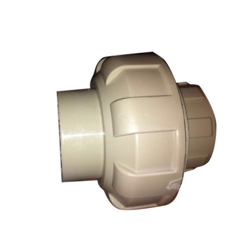 घरेलू लंबाई के लिए प्रीमियम क्वालिटी और लंबे समय तक टिकाऊ ऑफ व्हाइट Cpvc यूनियन पाइप फिटिंग: 6 मिलीमीटर (Mm)