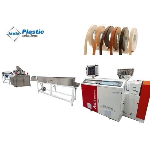 Automatic Single Screw Pvc Edge Banding Extrusion Line